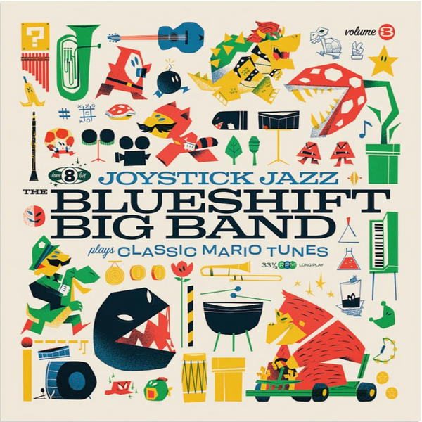 Joystick Jazz: The Blueshift Big Band Plays Classic Mario Tunes (Vol. 3)